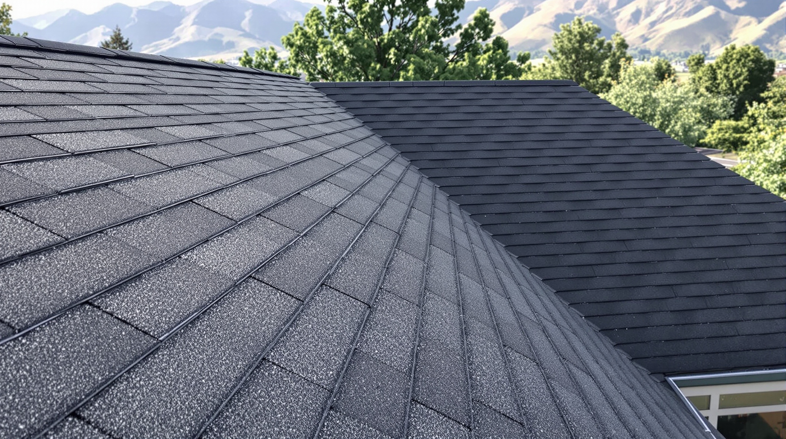After: Storm Damage Replacement — Lehi